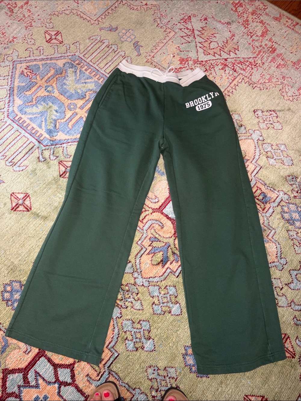 Green Lounge Pants